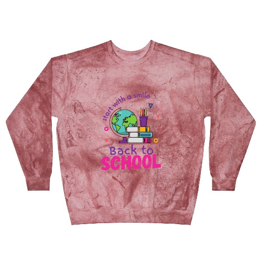 Back to School, A World of Knowledge Awaits Blast Sweatshirts