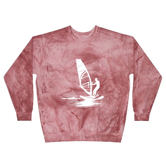 Windsurfer Surf Training Water And Wind Blast Sweatshirts