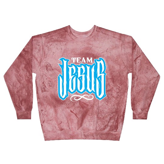 Team Jesus Love Jesus Christian Christmas Blast Sweatshirts