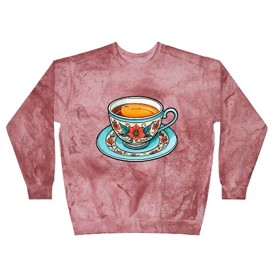Cup Of Tea Neo Traditional Blast Sweatshirts