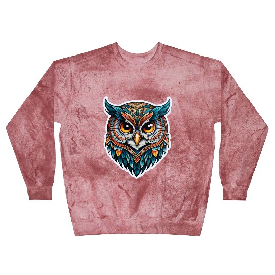 Owl Neo Traditional Blast Sweatshirts