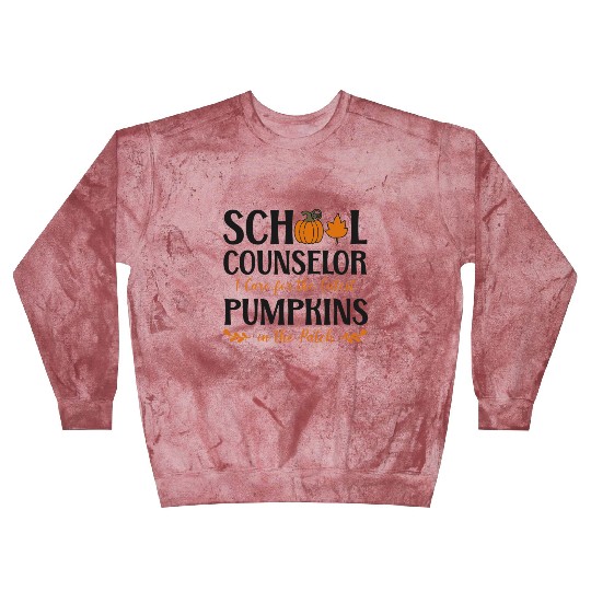 School Counselor Pumpkin Fall Blast Sweatshirts