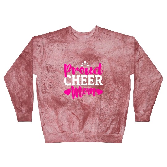 Proud Cheer Mom Cheerleading Mommy Mother's Day Blast Sweatshirts