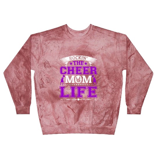 Tha Cheer Mom Life Cheerleading Mommy Mother's Day Blast Sweatshirts