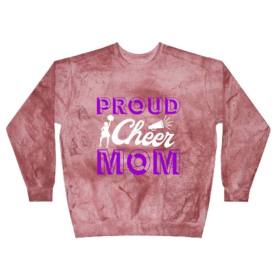 Proud Cheer Mom Cheerleading Mommy Mother's Day Blast Sweatshirts