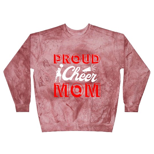Proud Cheer Mom Cheerleading Mommy Mother's Day Blast Sweatshirts