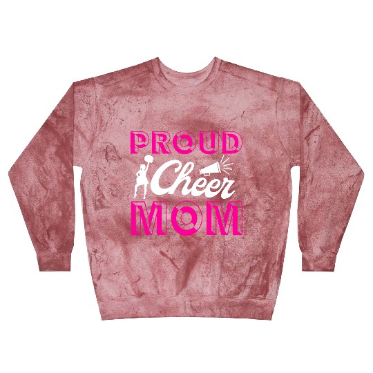 Proud Cheer Mom Cheerleading Mommy Mother's Day Blast Sweatshirts