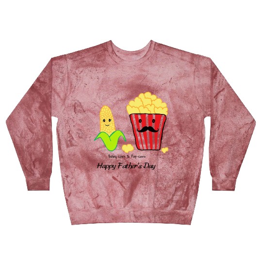 Baby Corn and Popcorn Happy Father’s Day Blast Sweatshirts