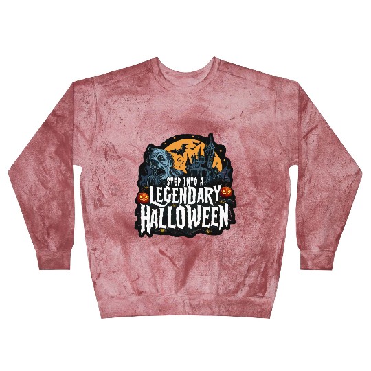 Spine Chilling Spooky Halloween Horror Design Blast Sweatshirts