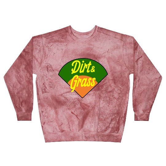 Dirt & Grass Diamond Baseball/Softball Blast Sweatshirts