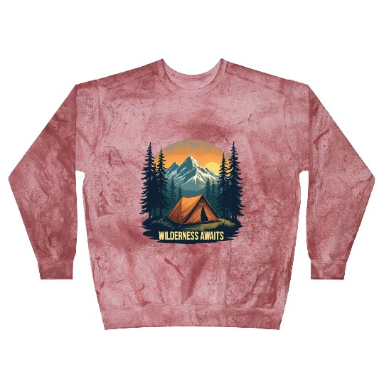 Wilderness Awaits Blast Sweatshirts | Embrace the Adventure