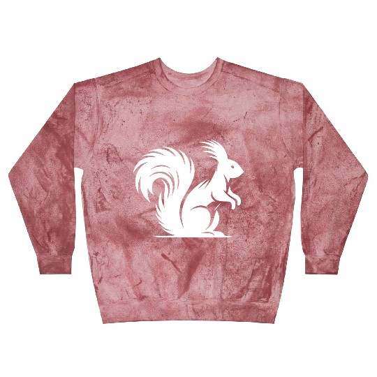 Cute Squirrel With A Bushy Tail Blast Sweatshirts