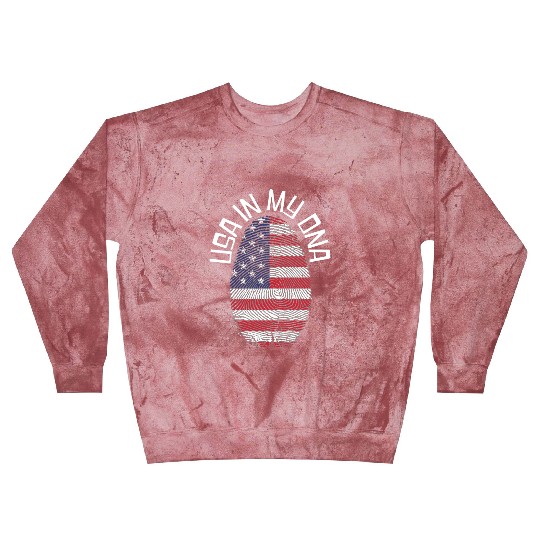 USA in my DNA - Love America Blast Sweatshirts