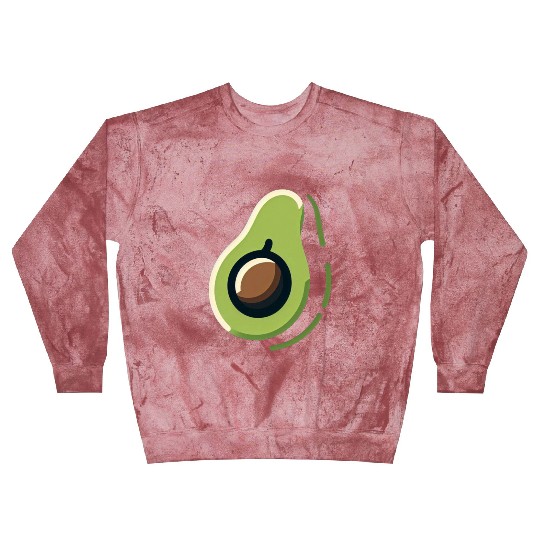 Avocado minimalist avocados design food art 3 Blast Sweatshirts