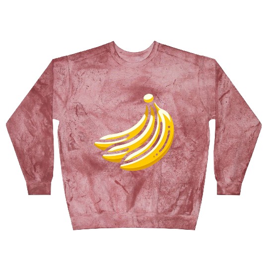 Banana minimalist bananas design food art 3 Blast Sweatshirts