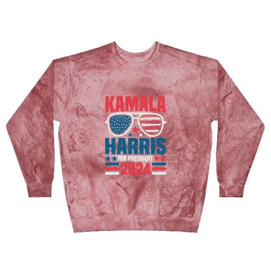 Kamala Harris 2024 for President Vote Tim Walz Blast Sweatshirts