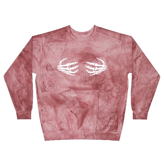 Skeleton Hand Blast Sweatshirts, Funny Halloween