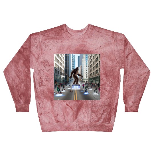 Sasquatch in Seattle Blast Sweatshirts