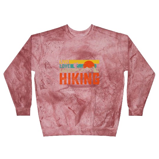 Live love laugh hiking Blast Sweatshirts