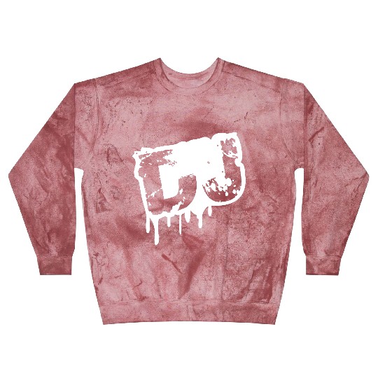 DJ Graffiti Spray Drops Music Party Text Lettering Blast Sweatshirts