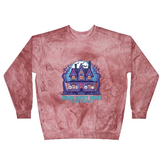 8 Bit Haunted House 01 Blast Sweatshirts