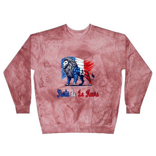 The pride of Le Havre flag design Blast Sweatshirts