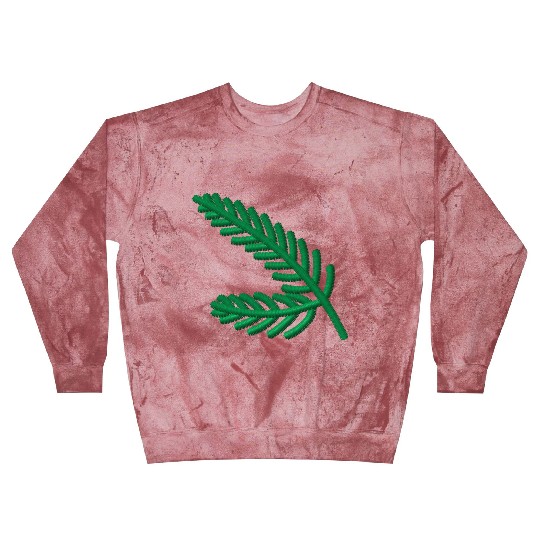 Fir branches embroidered Blast Sweatshirts