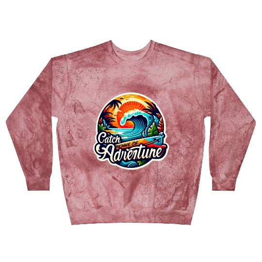 Wanderlust Waves Blast Sweatshirts