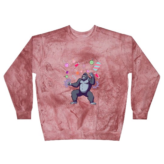 Gorilla candy Blast Sweatshirts