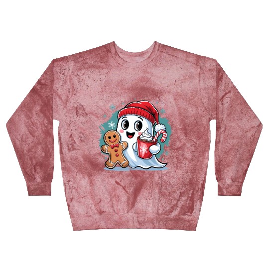 Cute Christmas Ghost Blast Sweatshirts