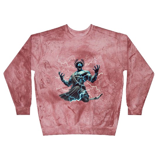 Ancient Greek gods & lightning Blast Sweatshirts