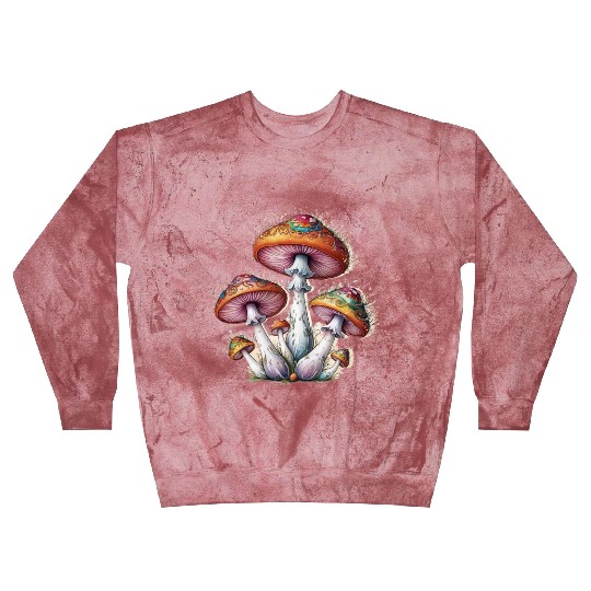 Mushrooms Beautiful Blast Sweatshirts