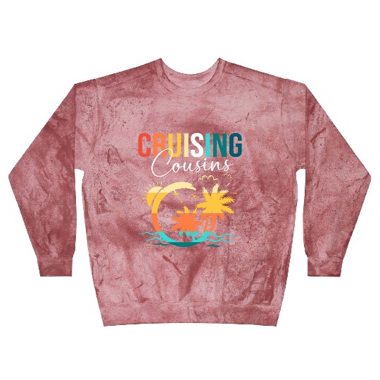 Family Cruise Mediterranean Cruising Cousins Blast Sweatshirts