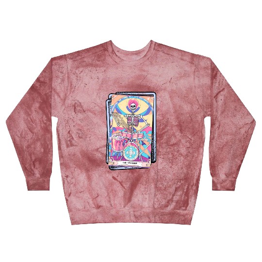 Tarot Card Collection - The Drummer Blast Sweatshirts