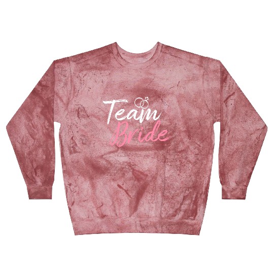 Team Bride Bridal Party Bachelorette Party Blast Sweatshirts