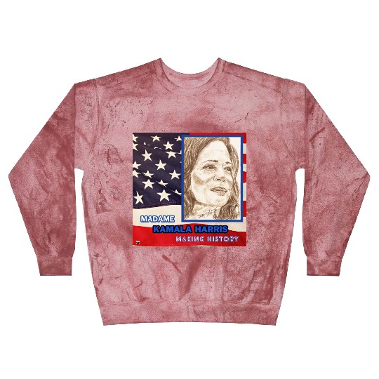 Kamala Harris-Making History-You Are Too. Blast Sweatshirts