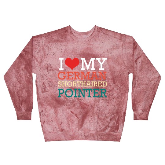 GSP Owner I Love My German Shorthaired Pointer Blast Sweatshirts