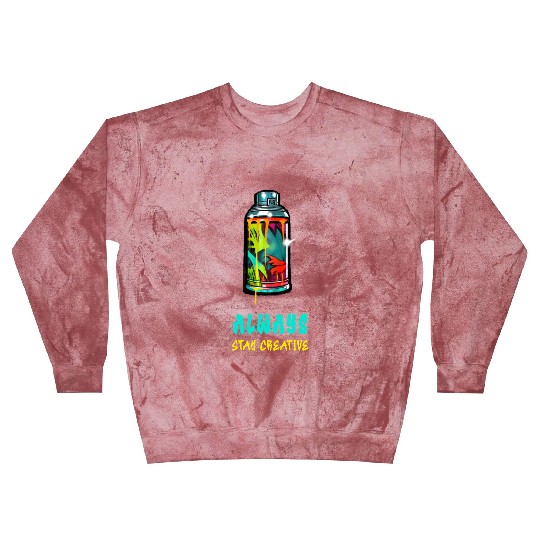Stay Creative Street Style Blast Sweatshirts