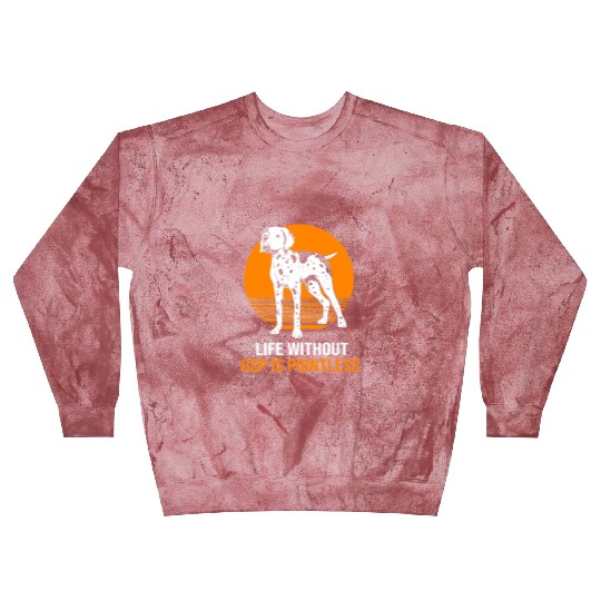 GSP Mom Dog Lovers German Shorthaired Pointer Dog Blast Sweatshirts