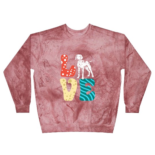 I Love My German Shorthaired Pointer Blast Sweatshirts