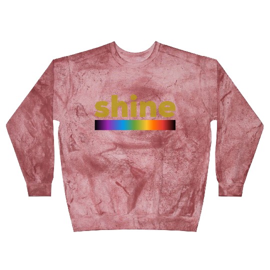 Shine. Light spectrum line. Blast Sweatshirts