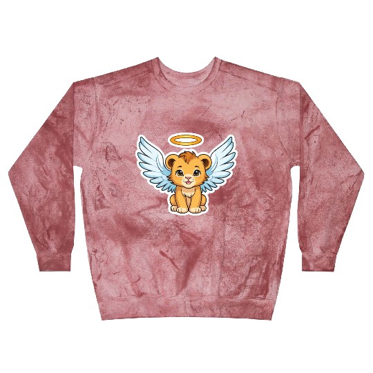 lion cub as angel Blast Sweatshirts