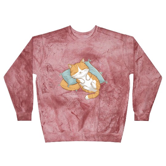 Cozy Cat Nap Blast Sweatshirts