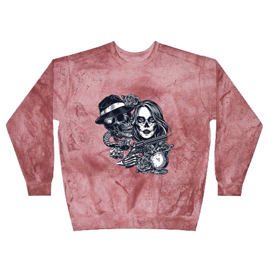 Chicano Street Art Graphic Blast Sweatshirts