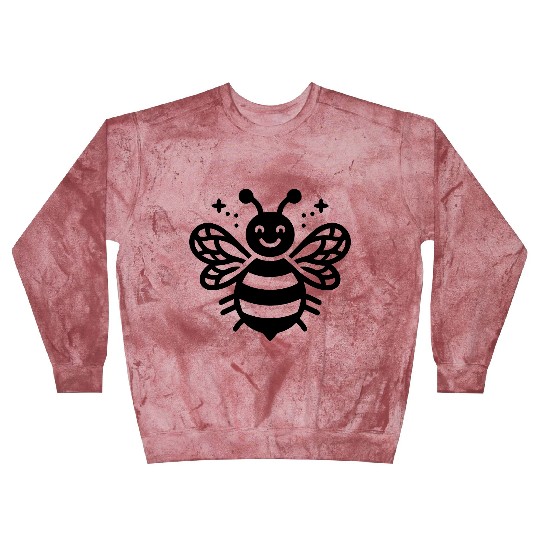 Honey bee kids style insect drawing path15 Blast Sweatshirts