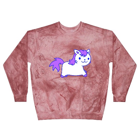 Little Pony Cat Face Little Small Horse Riding Fun Blast Sweatshirts