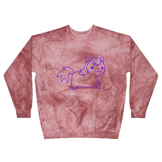Little Pony Cat Face Little Small Horse Riding Fun Blast Sweatshirts