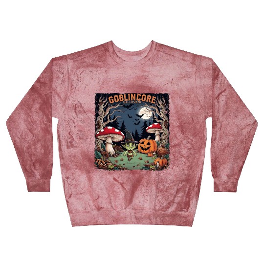 Halloween goblincore enchanted forest goblin Blast Sweatshirts