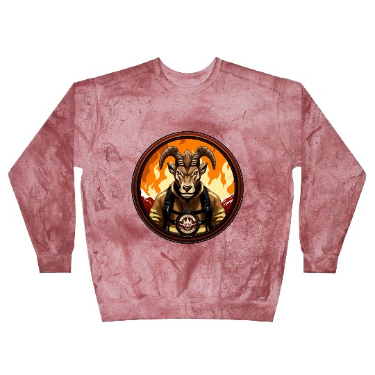 Capricorn Firefighter Blast Sweatshirts