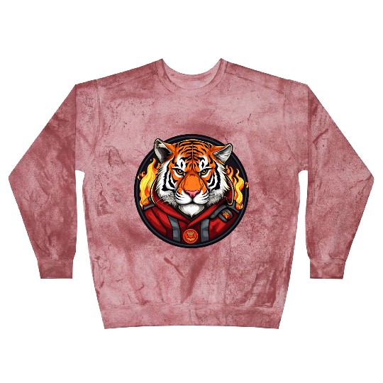 Tiger Firefighter Blast Sweatshirts